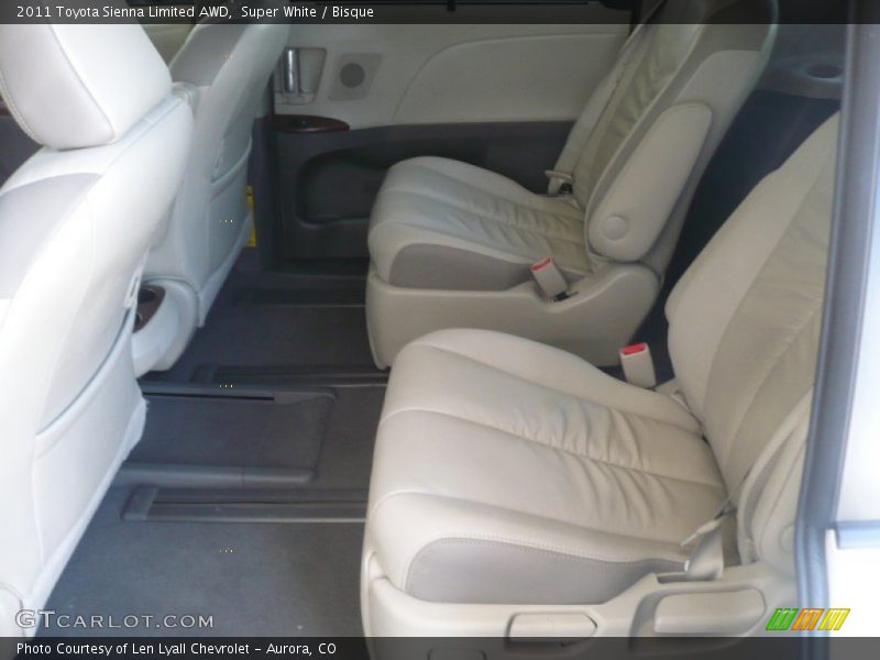 Super White / Bisque 2011 Toyota Sienna Limited AWD
