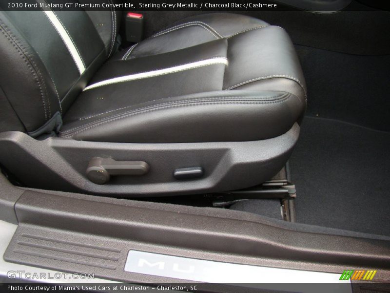  2010 Mustang GT Premium Convertible Charcoal Black/Cashmere Interior