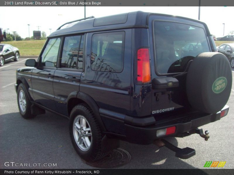 Oslo Blue / Alpaca Beige 2003 Land Rover Discovery SE
