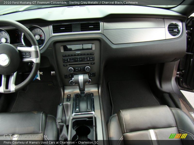 Dashboard of 2010 Mustang GT Premium Convertible