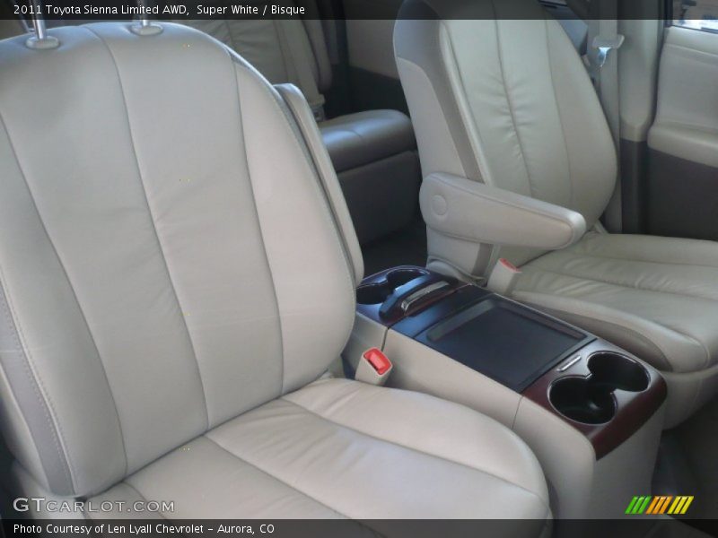 Super White / Bisque 2011 Toyota Sienna Limited AWD