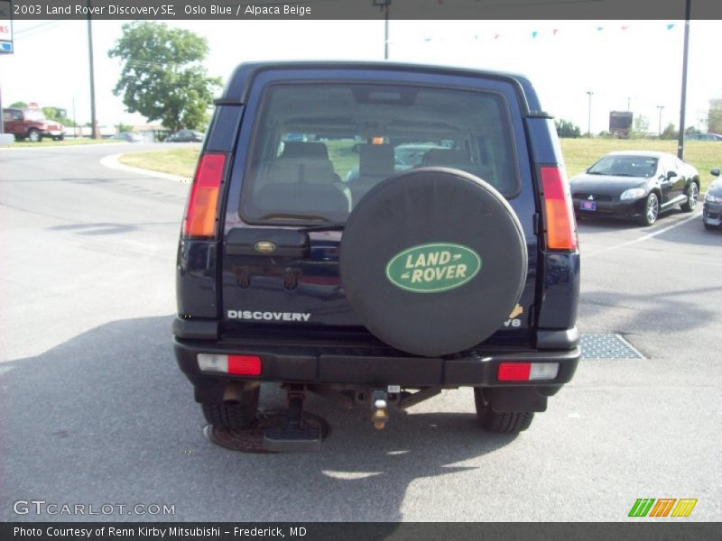 Oslo Blue / Alpaca Beige 2003 Land Rover Discovery SE