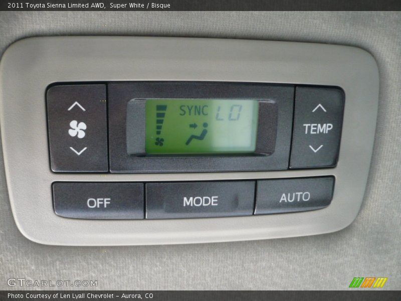 Super White / Bisque 2011 Toyota Sienna Limited AWD