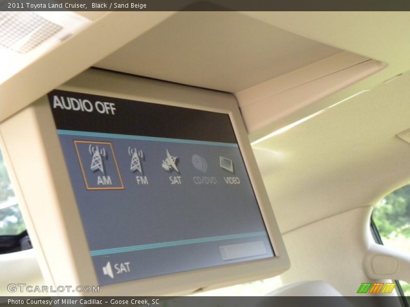 Black / Sand Beige 2011 Toyota Land Cruiser