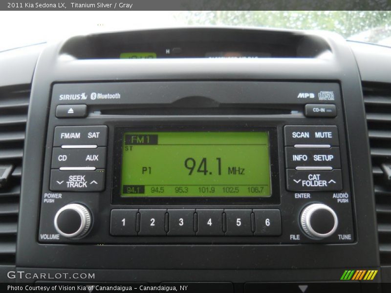 Titanium Silver / Gray 2011 Kia Sedona LX