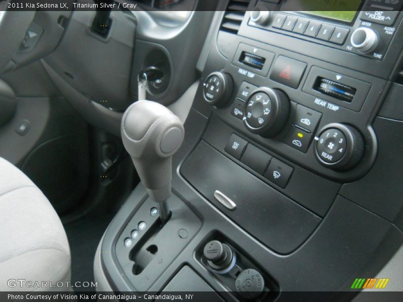 Titanium Silver / Gray 2011 Kia Sedona LX