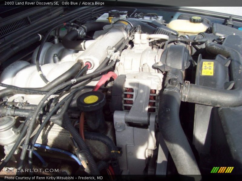 Oslo Blue / Alpaca Beige 2003 Land Rover Discovery SE