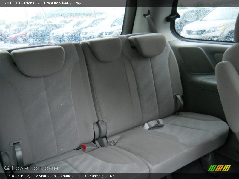 Titanium Silver / Gray 2011 Kia Sedona LX