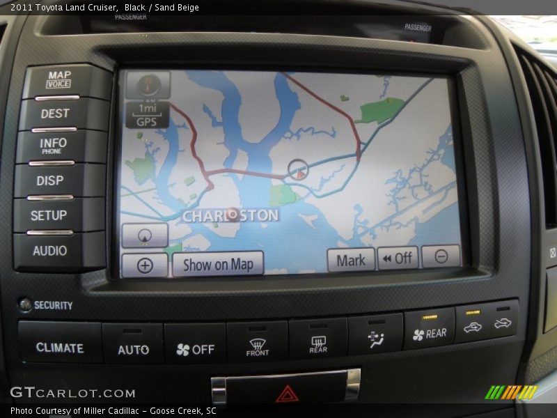 Navigation of 2011 Land Cruiser 