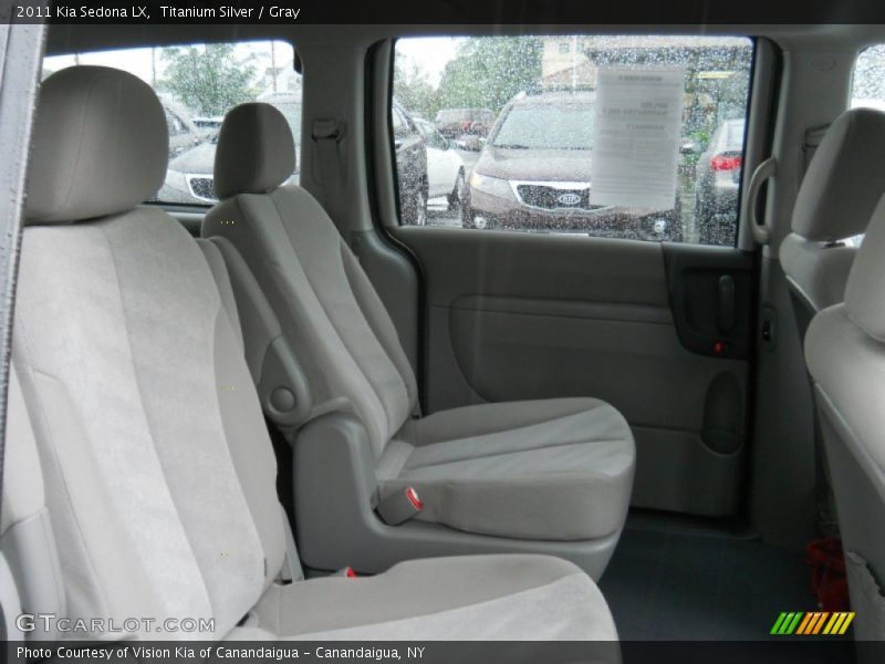 Titanium Silver / Gray 2011 Kia Sedona LX