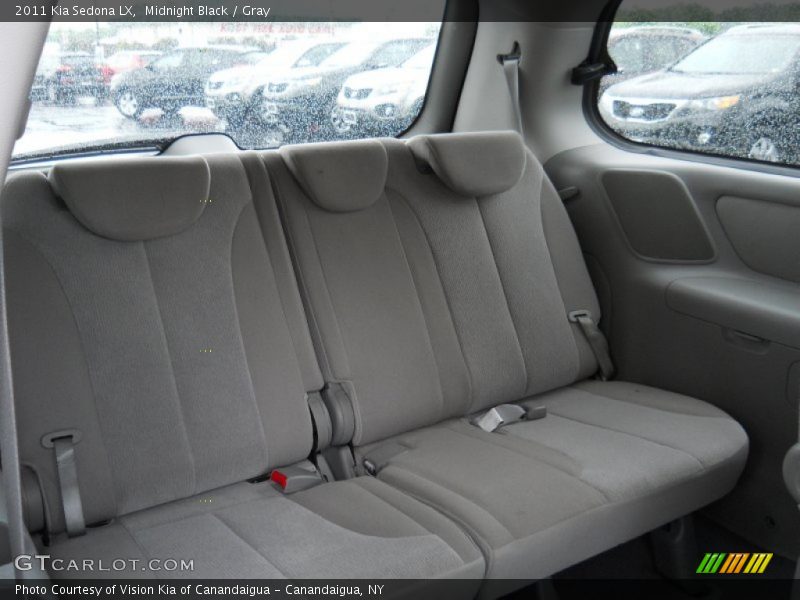 Midnight Black / Gray 2011 Kia Sedona LX