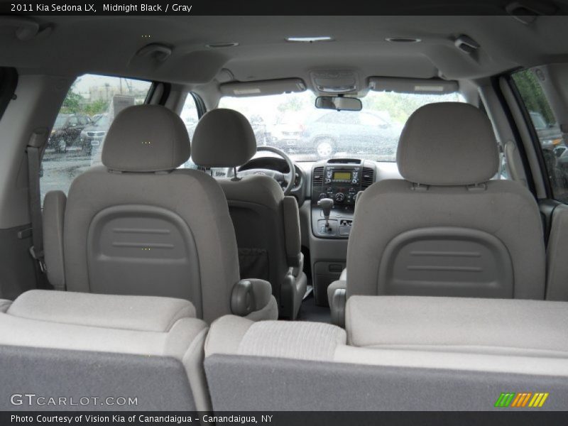 Midnight Black / Gray 2011 Kia Sedona LX