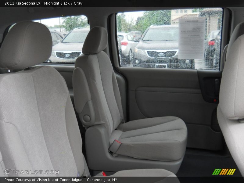 Midnight Black / Gray 2011 Kia Sedona LX