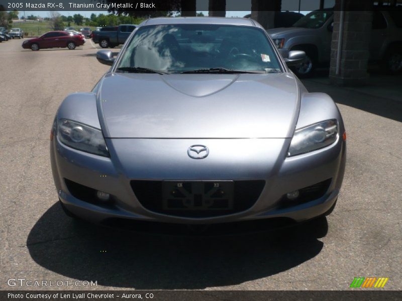 Titanium Gray Metallic / Black 2005 Mazda RX-8