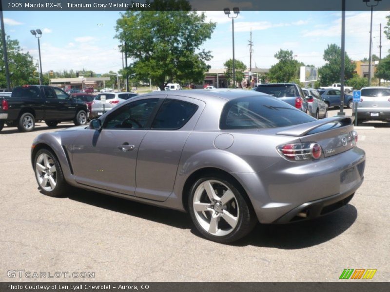 Titanium Gray Metallic / Black 2005 Mazda RX-8