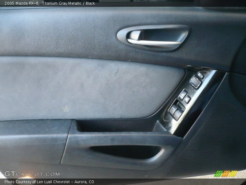 Titanium Gray Metallic / Black 2005 Mazda RX-8