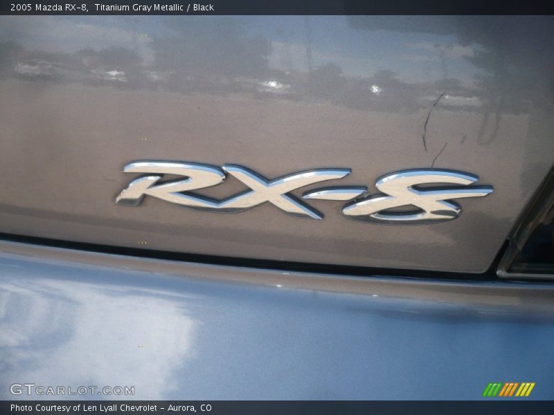 Titanium Gray Metallic / Black 2005 Mazda RX-8