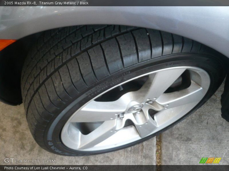 Titanium Gray Metallic / Black 2005 Mazda RX-8