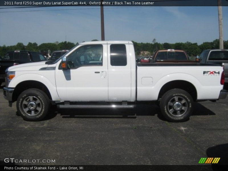  2011 F250 Super Duty Lariat SuperCab 4x4 Oxford White