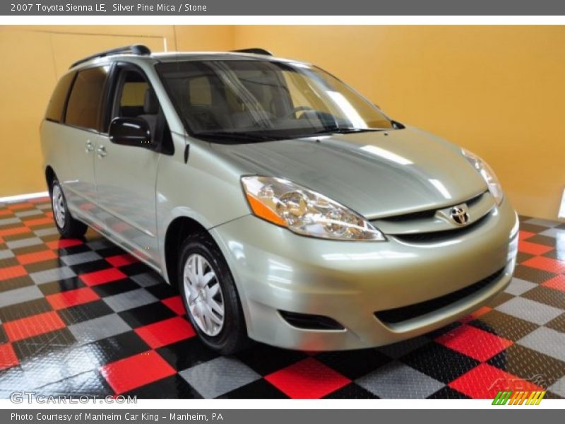 Silver Pine Mica / Stone 2007 Toyota Sienna LE