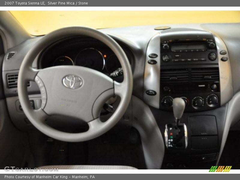 Silver Pine Mica / Stone 2007 Toyota Sienna LE