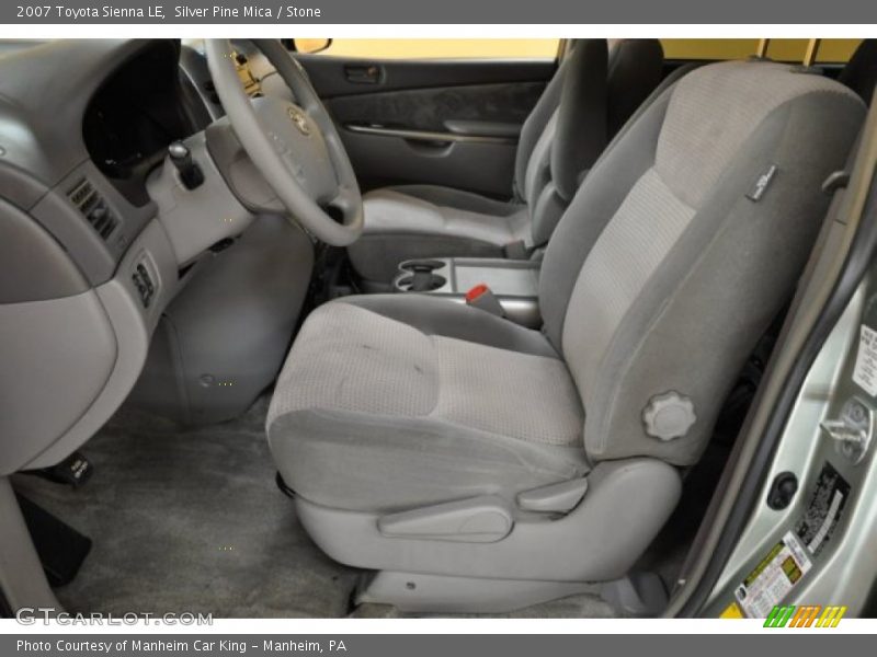 Silver Pine Mica / Stone 2007 Toyota Sienna LE