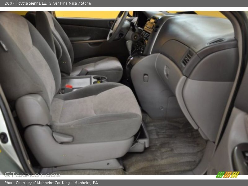 Silver Pine Mica / Stone 2007 Toyota Sienna LE