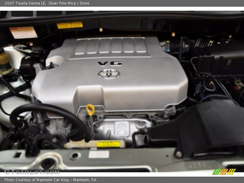 Silver Pine Mica / Stone 2007 Toyota Sienna LE