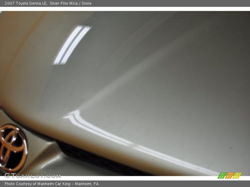 Silver Pine Mica / Stone 2007 Toyota Sienna LE