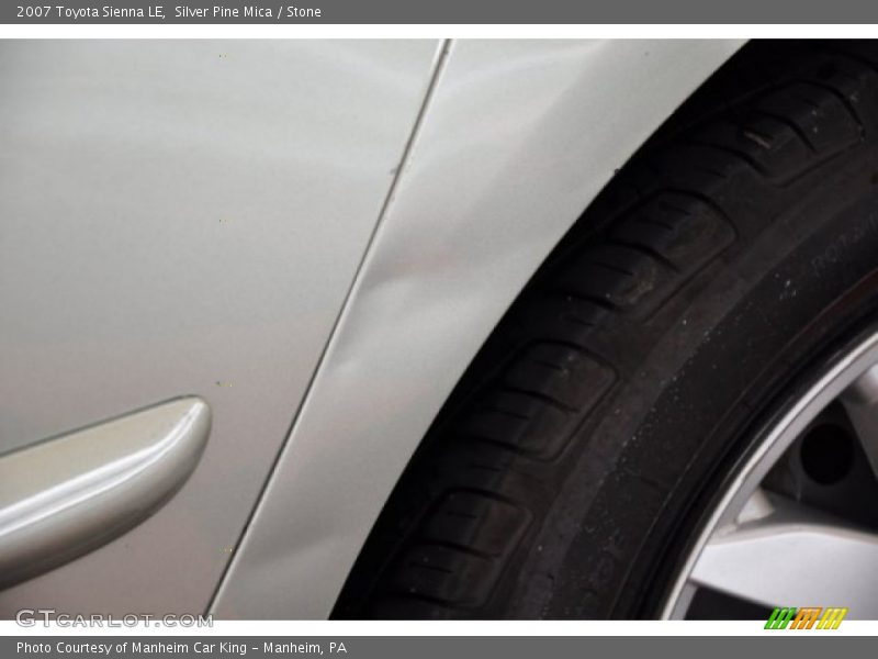 Silver Pine Mica / Stone 2007 Toyota Sienna LE