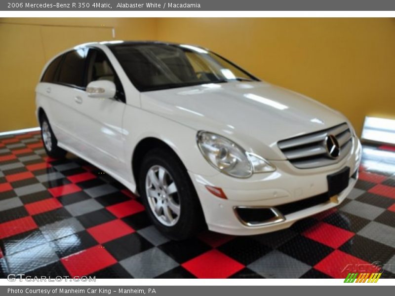 Alabaster White / Macadamia 2006 Mercedes-Benz R 350 4Matic