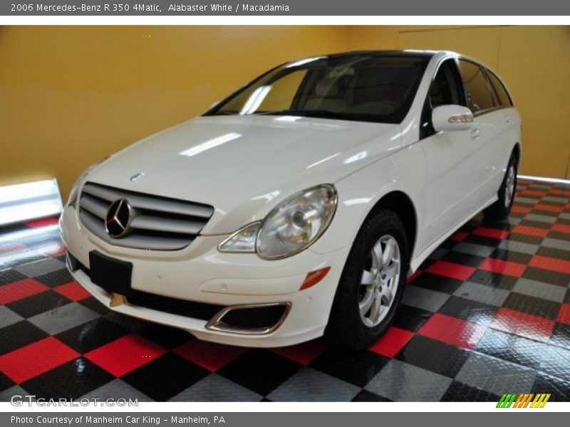 Alabaster White / Macadamia 2006 Mercedes-Benz R 350 4Matic