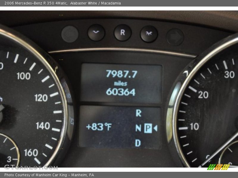 Alabaster White / Macadamia 2006 Mercedes-Benz R 350 4Matic