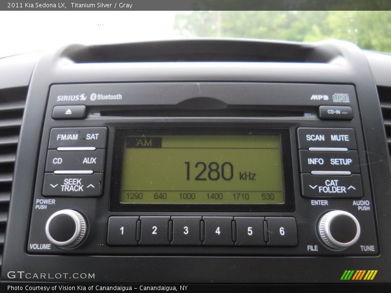 Titanium Silver / Gray 2011 Kia Sedona LX