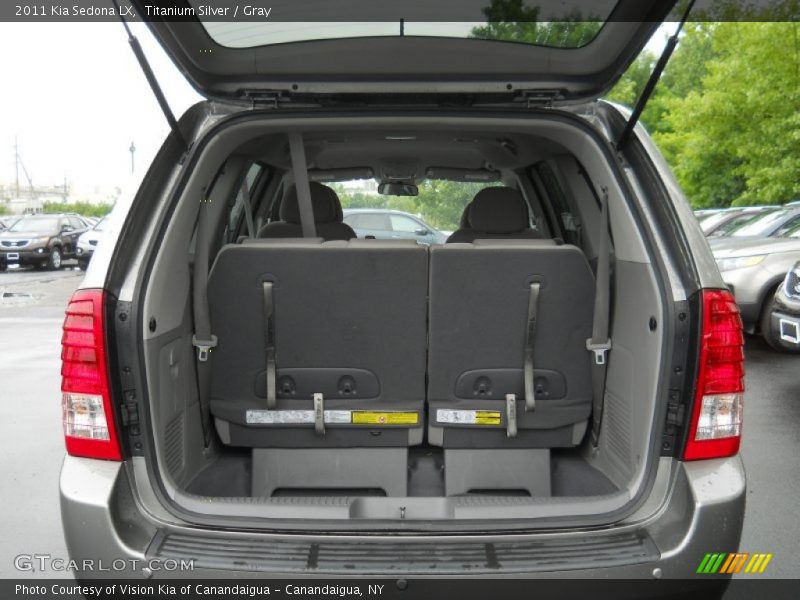Titanium Silver / Gray 2011 Kia Sedona LX