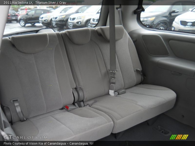 Titanium Silver / Gray 2011 Kia Sedona LX