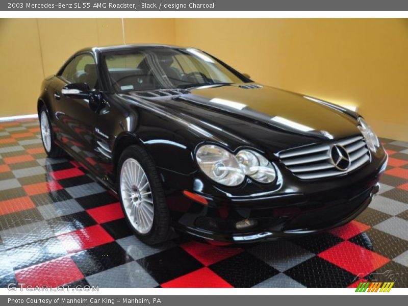 Front 3/4 View of 2003 SL 55 AMG Roadster