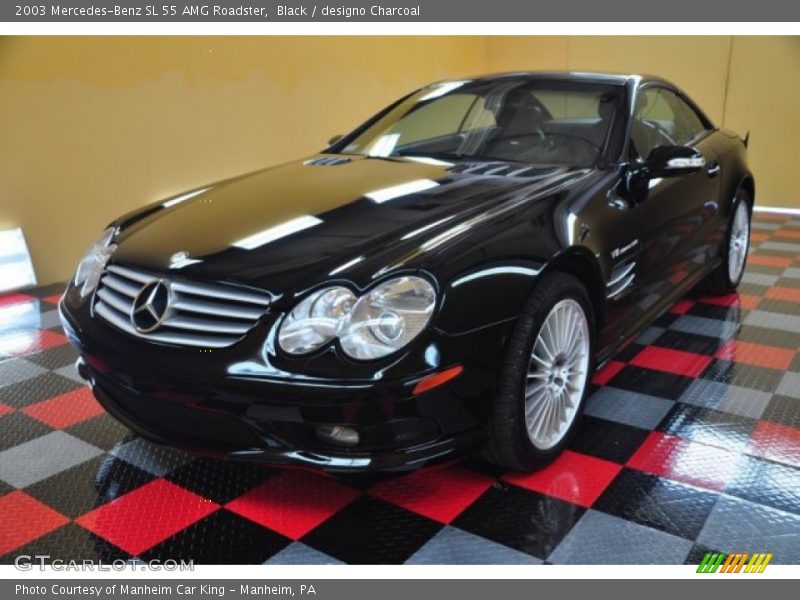 Front 3/4 View of 2003 SL 55 AMG Roadster