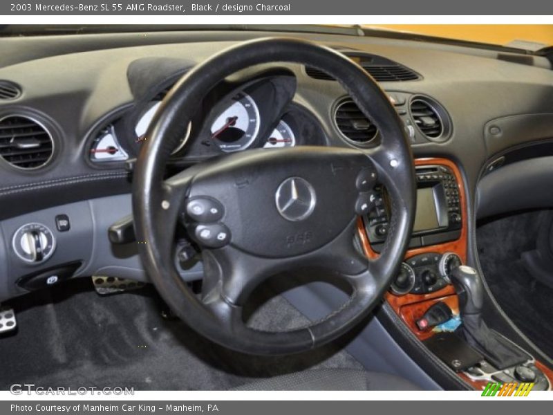  2003 SL 55 AMG Roadster Steering Wheel