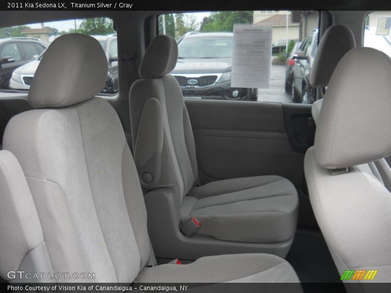 Titanium Silver / Gray 2011 Kia Sedona LX