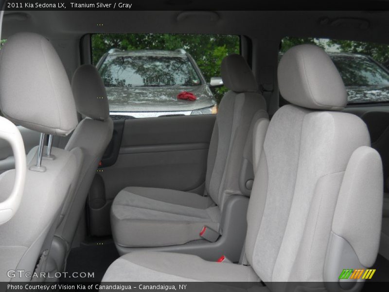 Titanium Silver / Gray 2011 Kia Sedona LX