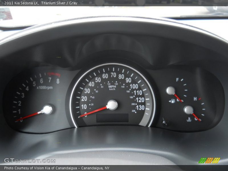 Titanium Silver / Gray 2011 Kia Sedona LX