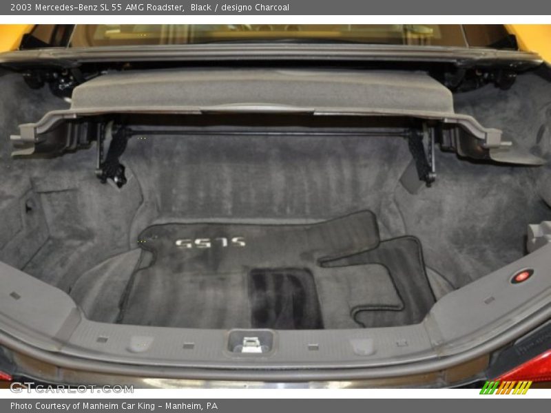  2003 SL 55 AMG Roadster Trunk