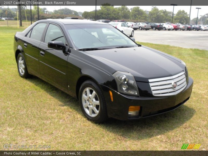 Black Raven / Ebony 2007 Cadillac CTS Sedan