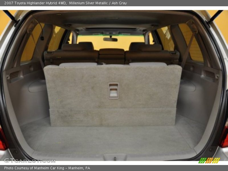 Millenium Silver Metallic / Ash Gray 2007 Toyota Highlander Hybrid 4WD