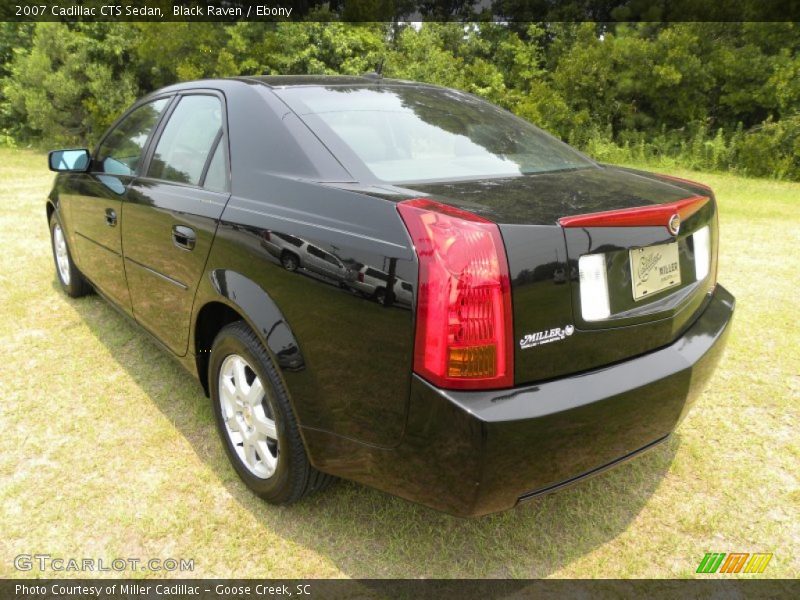 Black Raven / Ebony 2007 Cadillac CTS Sedan