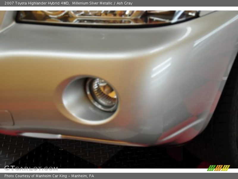 Millenium Silver Metallic / Ash Gray 2007 Toyota Highlander Hybrid 4WD