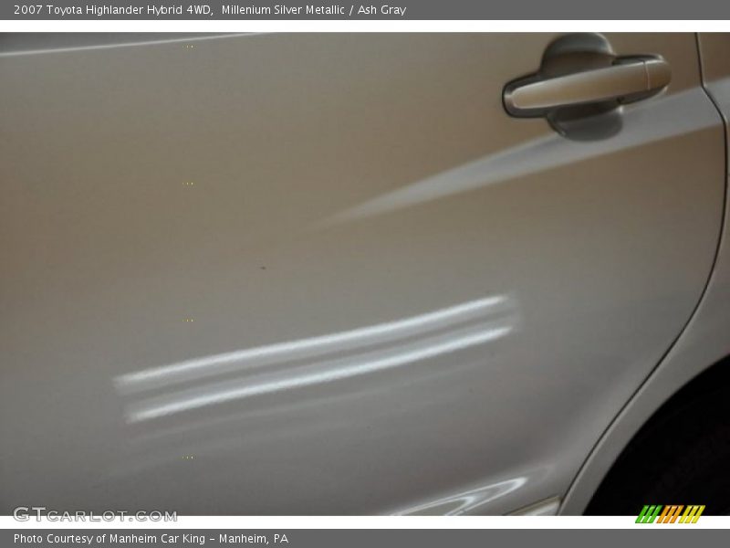 Millenium Silver Metallic / Ash Gray 2007 Toyota Highlander Hybrid 4WD