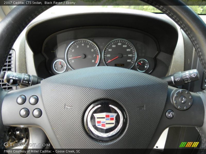 Black Raven / Ebony 2007 Cadillac CTS Sedan