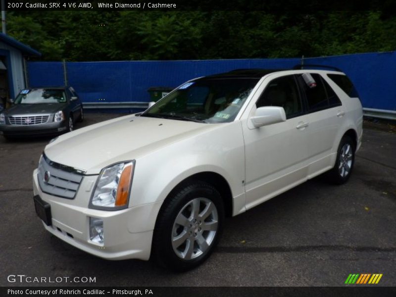 White Diamond / Cashmere 2007 Cadillac SRX 4 V6 AWD